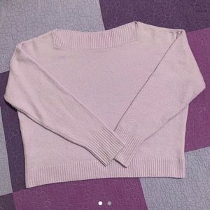 Lavender Halogen Boatneck Sweater